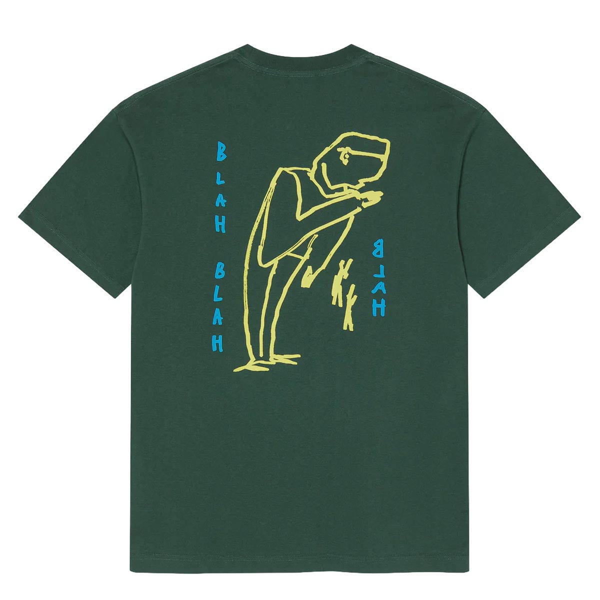 Polar Blah Blah Blah T-Shirt - Dark Green