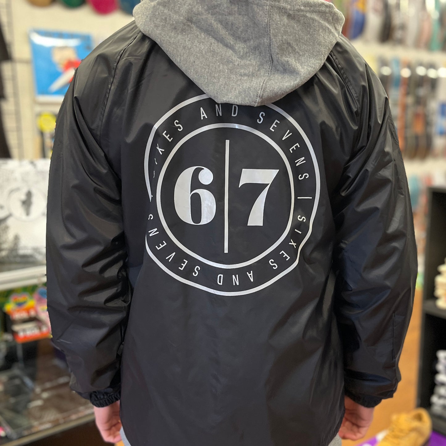 Sixes and Sevens - Circle Logo Coaches Jacket