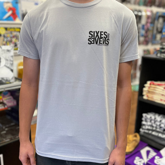 Sixes and Sevens - Block Letter Logo T-Shirt