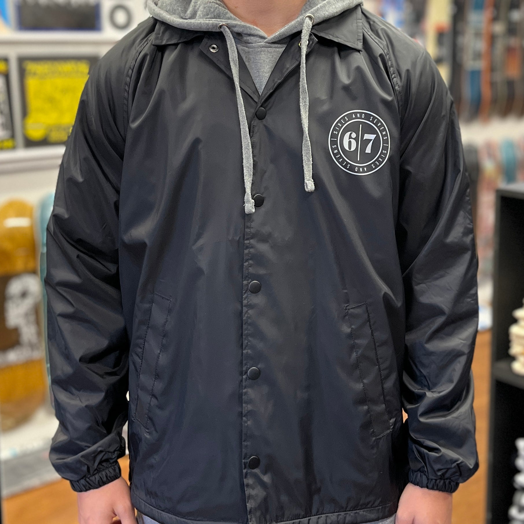 Sixes and Sevens - Circle Logo Coaches Jacket