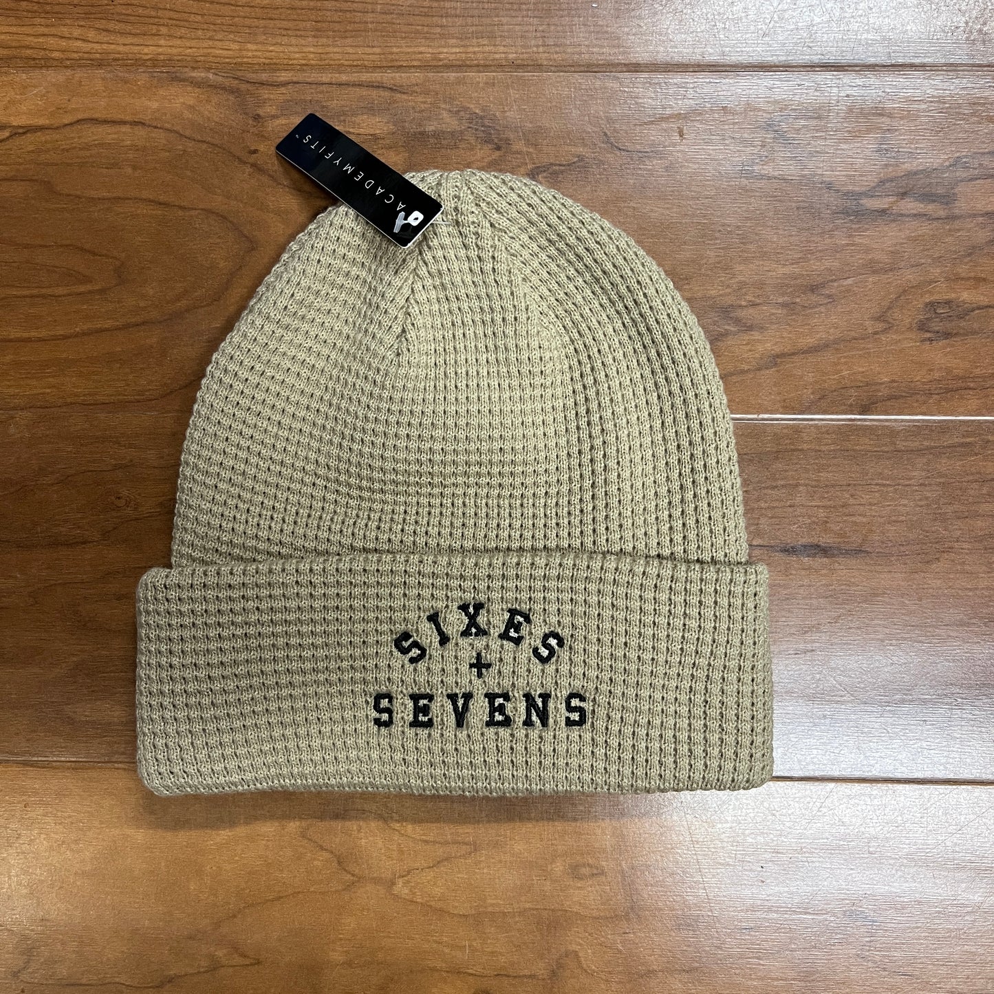Sixes and Sevens Waffle Knit Beanie