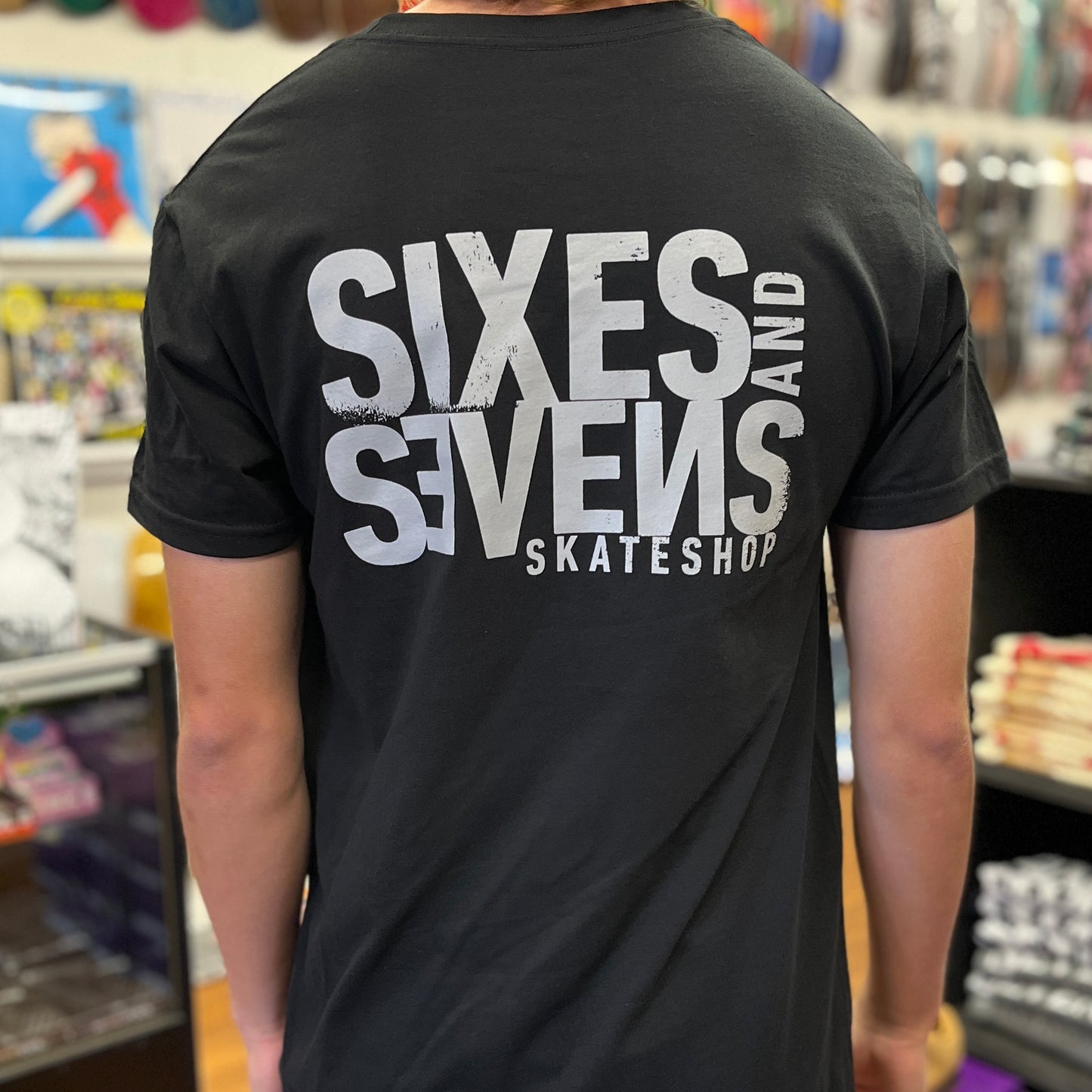 Sixes and Sevens - Block Letter Logo T-Shirt