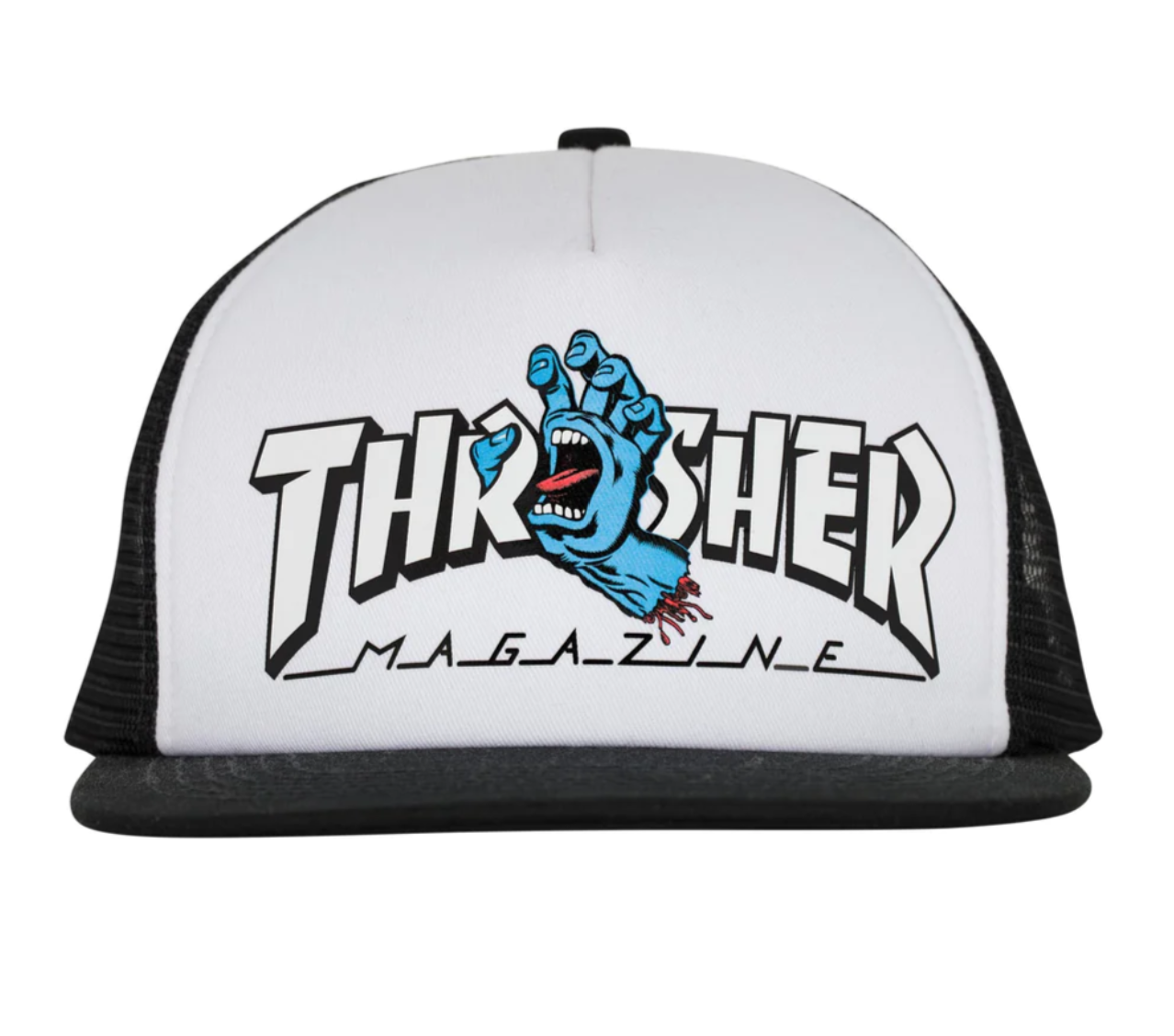 Thrasher Screaming Logo Trucker Santa Cruz Hat