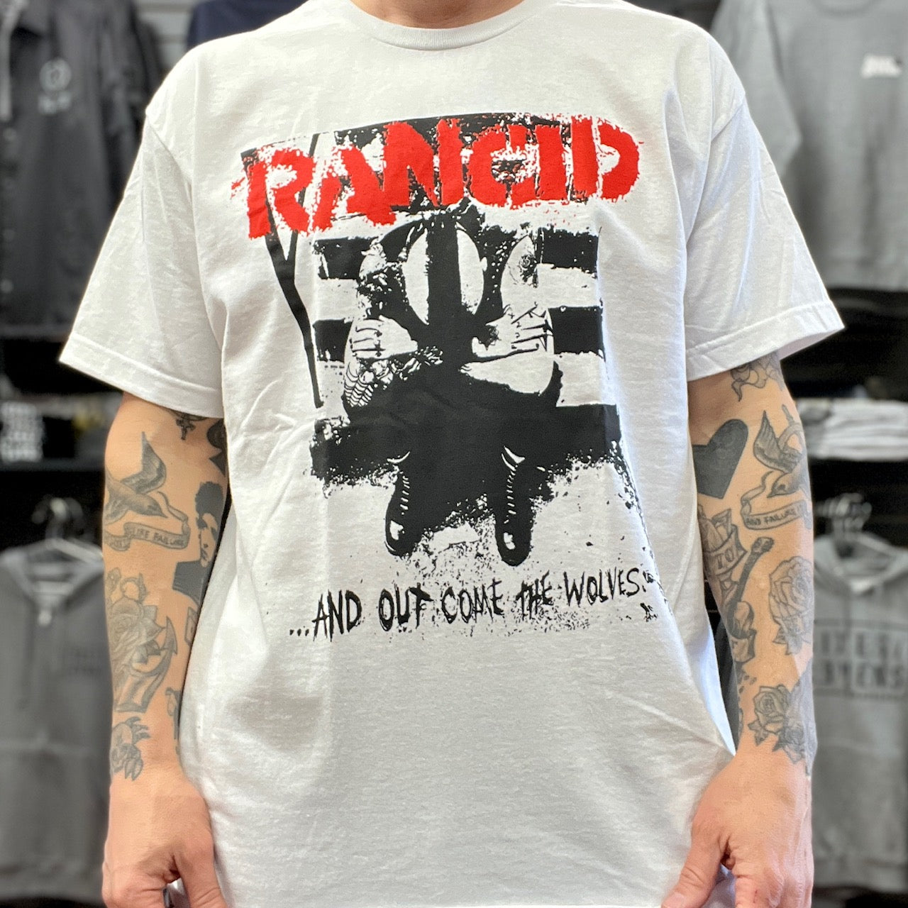 Rancid T-Shirt - Out Come The Wolves