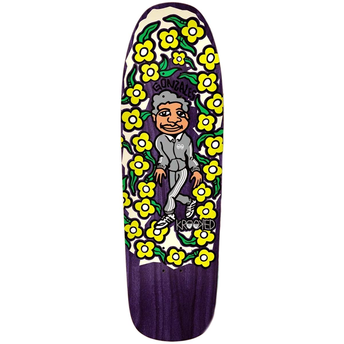 Krooked Mark Gonzales Sweatpants Deck (Assorted Stain)