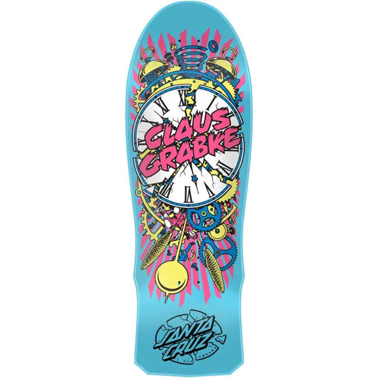 Santa Cruz Claus Grabke Exploding Clock Reissue Deck