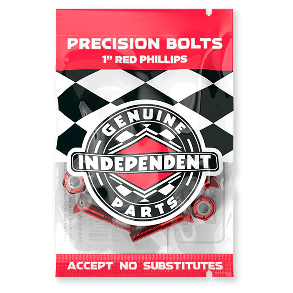 Independent Red Precision Bolts
