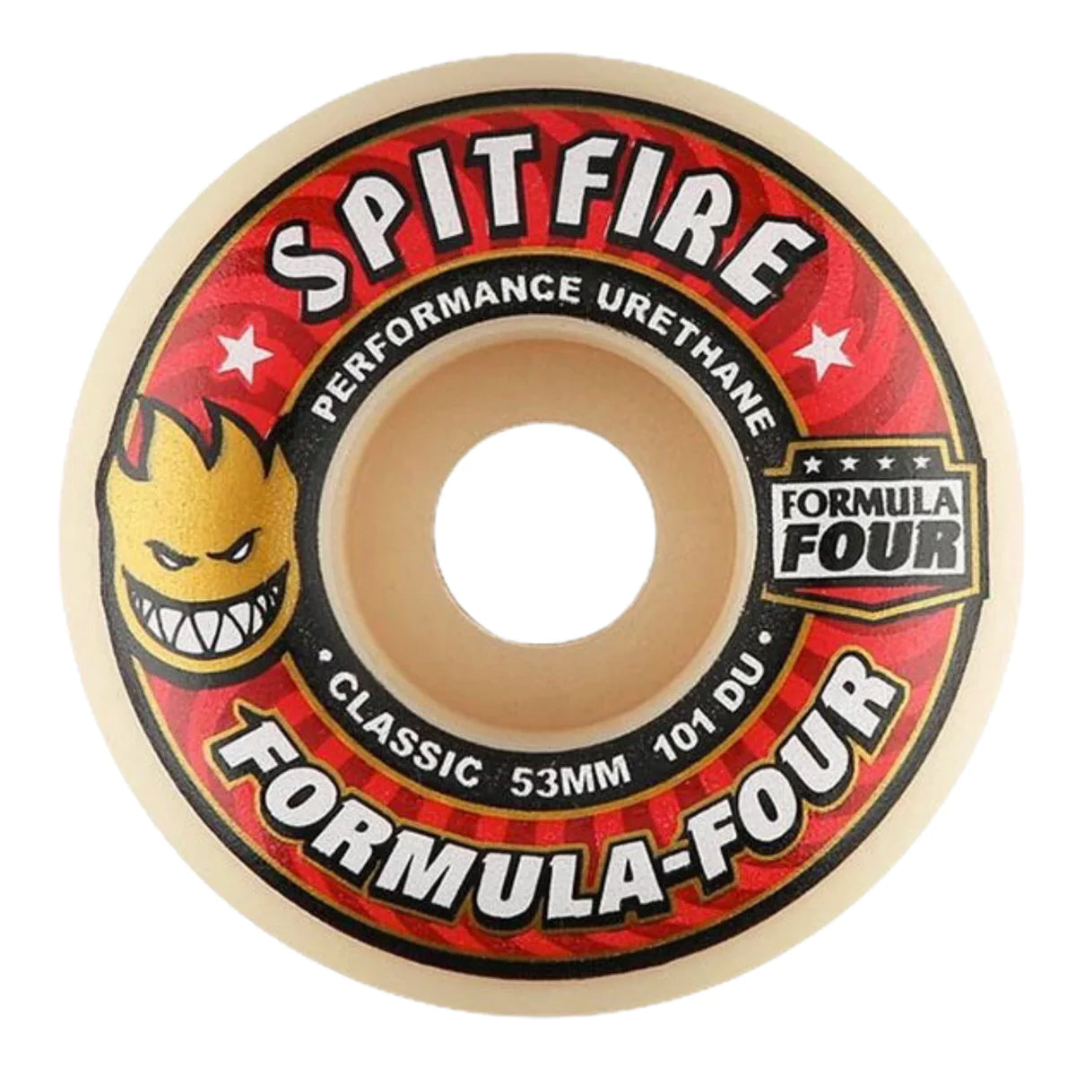Spitfire F4 101 Conical Full Wheels (Set of 4)